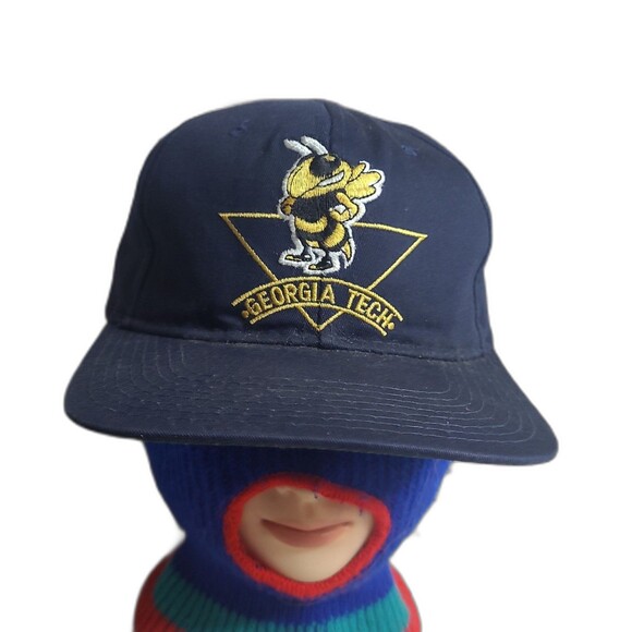 Vintage Georgia Tech Yellow Jackets AJD Snapback - Picture 3 of 11